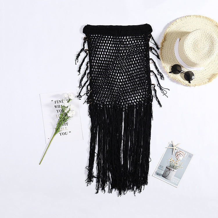 Woven Hip Skirt