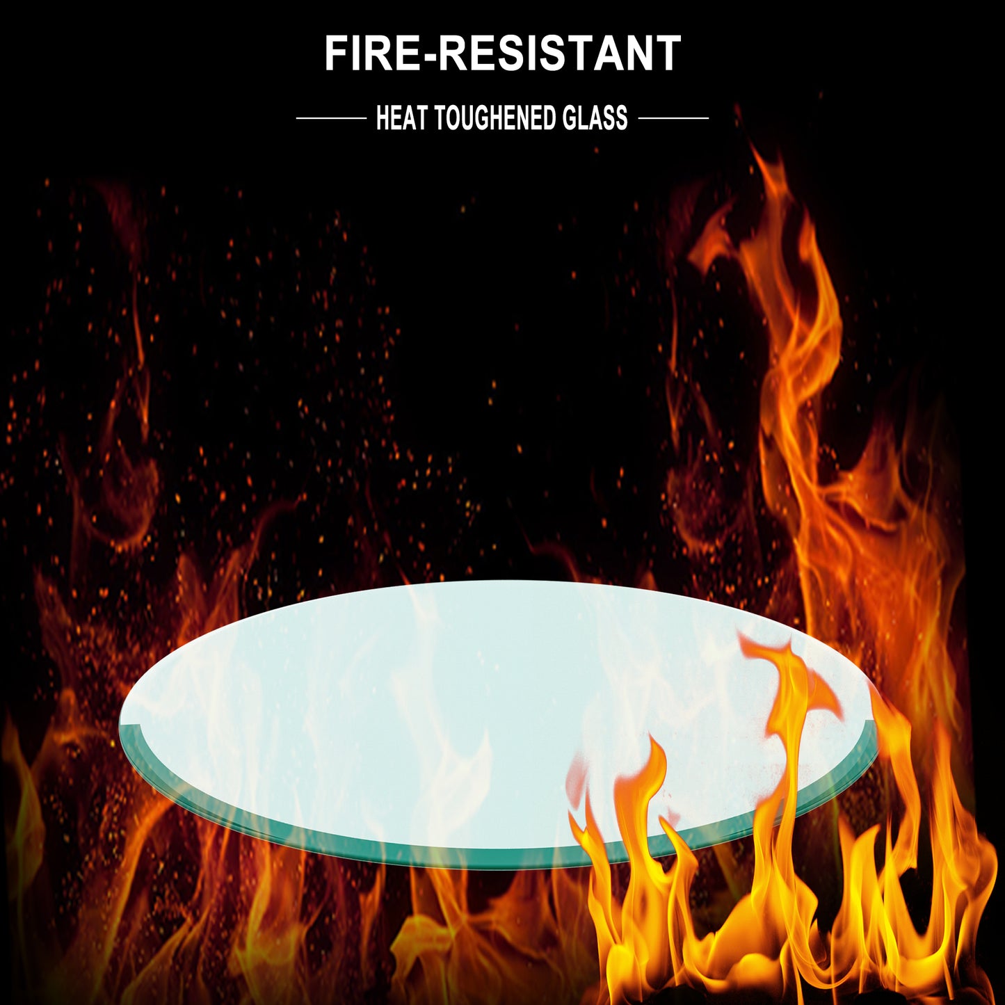 Round Glass Table