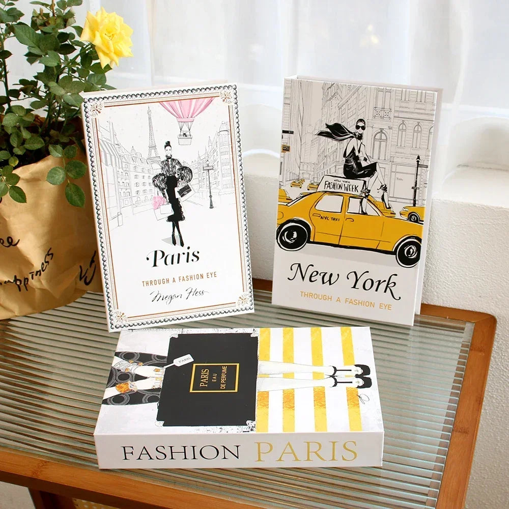 3 PCS Decor Designer Books - Living Room and Coffee Table