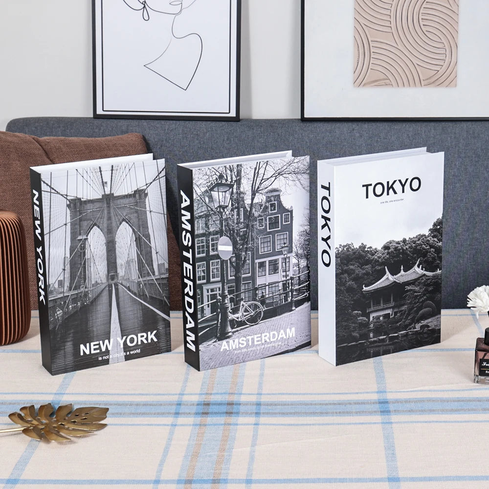 3 PCS Decor Designer Books - Living Room and Coffee Table