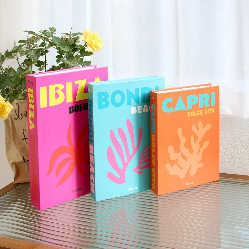 3 PCS Decor Designer Books - Living Room and Coffee Table