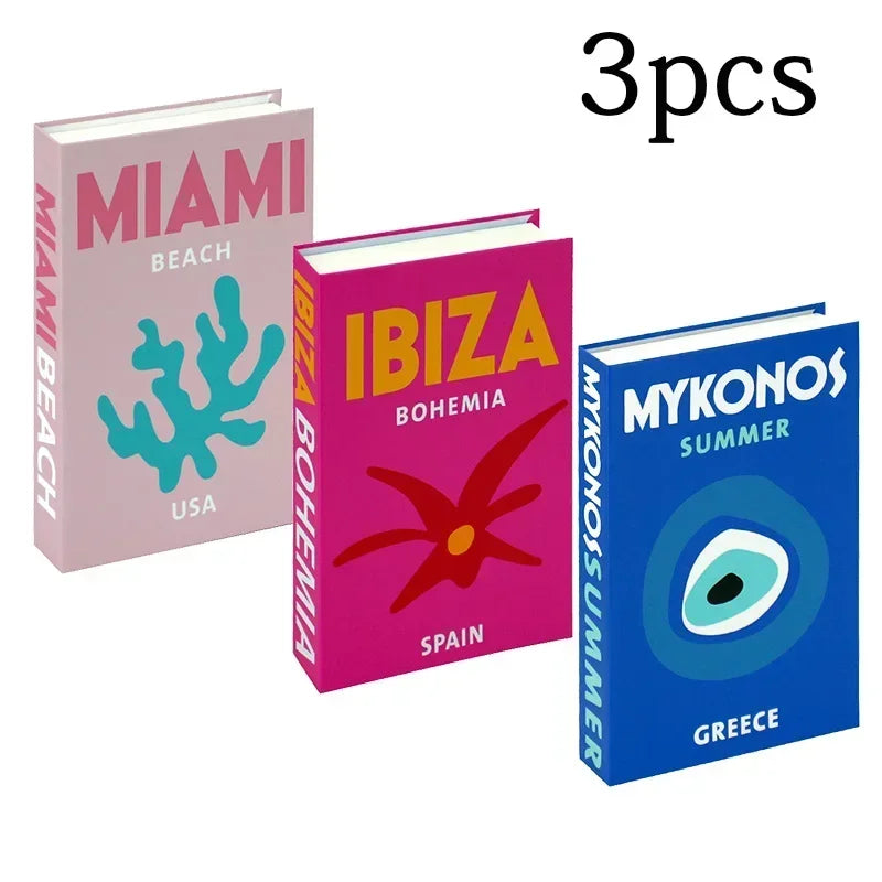 3 PCS Decor Designer Books - Living Room and Coffee Table