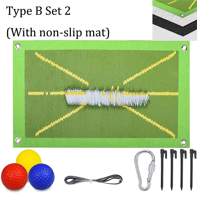 Golf Precision Swing Training Mat