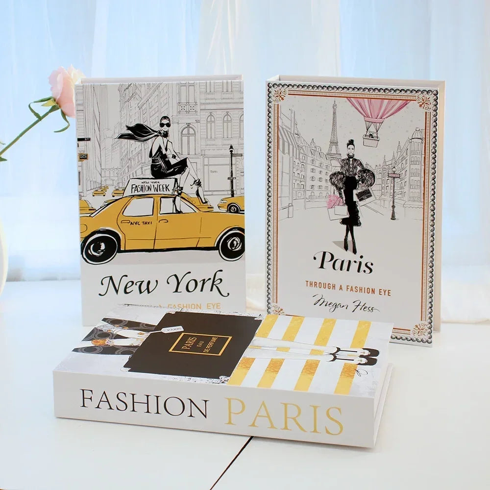 3 PCS Decor Designer Books - Living Room and Coffee Table