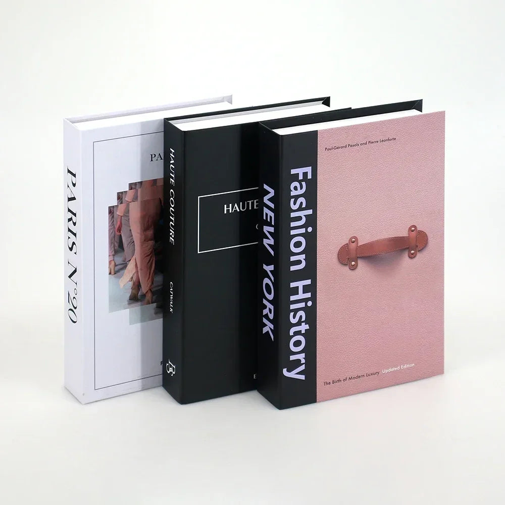 3 PCS Decor Designer Books - Living Room and Coffee Table