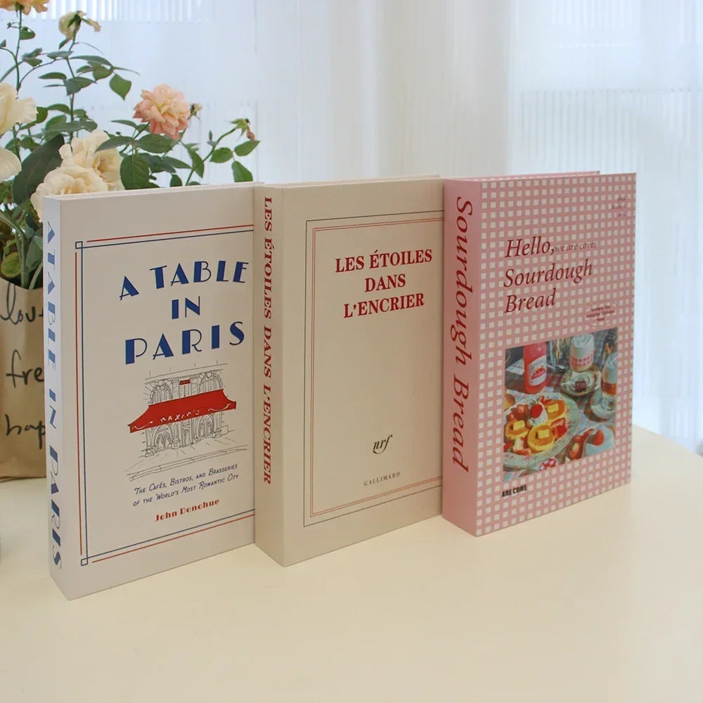 3 PCS Decor Designer Books - Living Room and Coffee Table