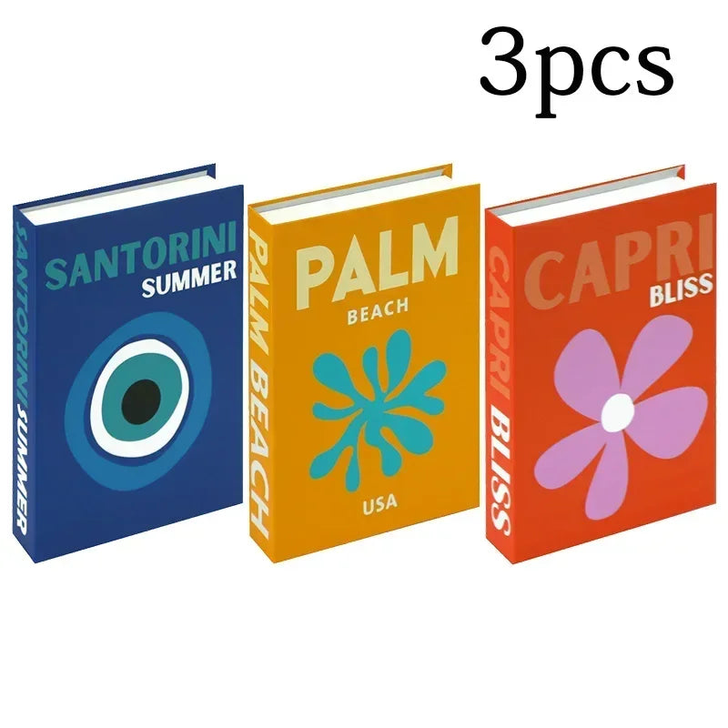 3 PCS Decor Designer Books - Living Room and Coffee Table