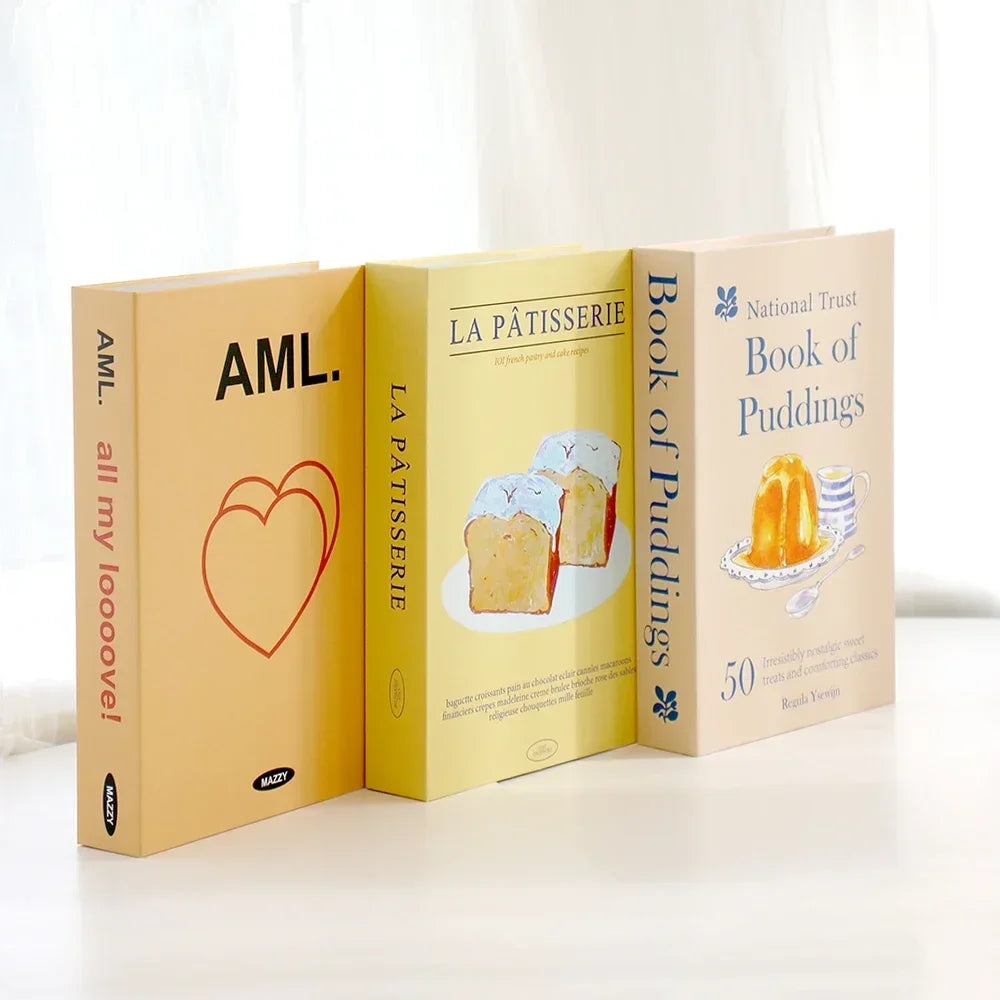 3 PCS Decor Designer Books - Living Room and Coffee Table
