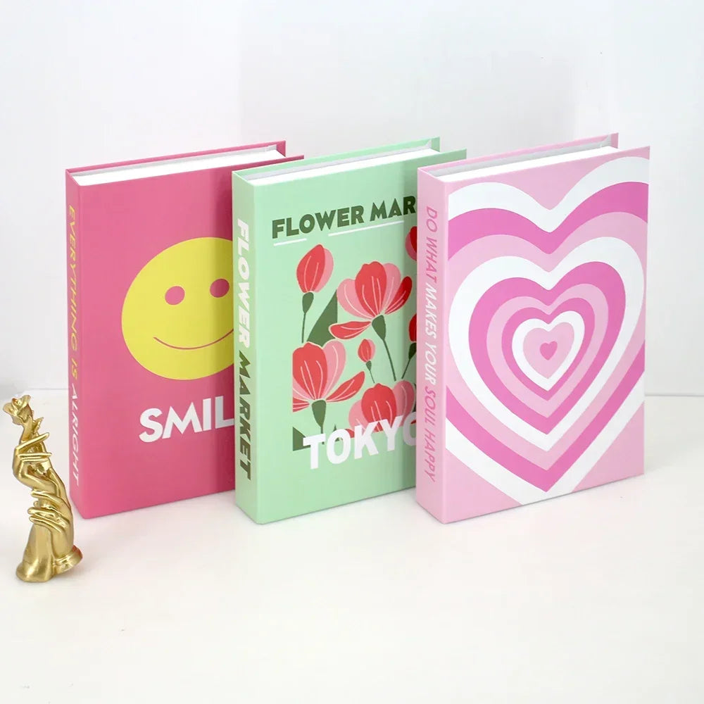 3 PCS Decor Designer Books - Living Room and Coffee Table