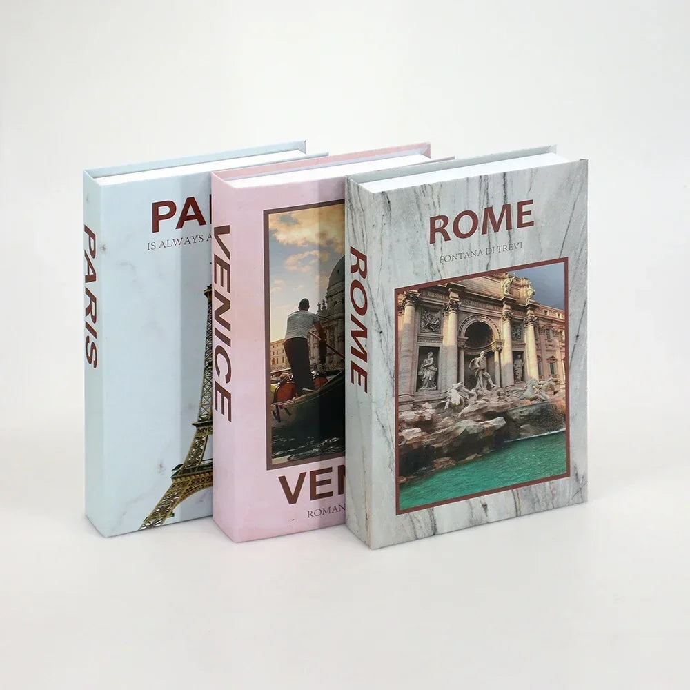 3 PCS Decor Designer Books - Living Room and Coffee Table