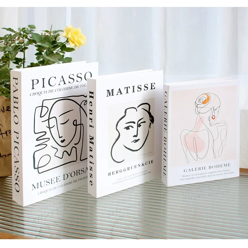 3 PCS Decor Designer Books - Living Room and Coffee Table