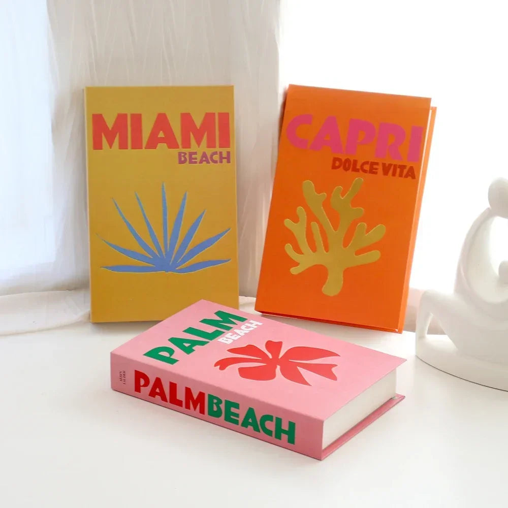 3 PCS Decor Designer Books - Living Room and Coffee Table