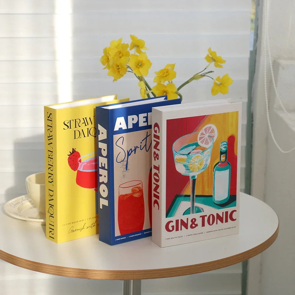 3 PCS Decor Designer Books - Living Room and Coffee Table
