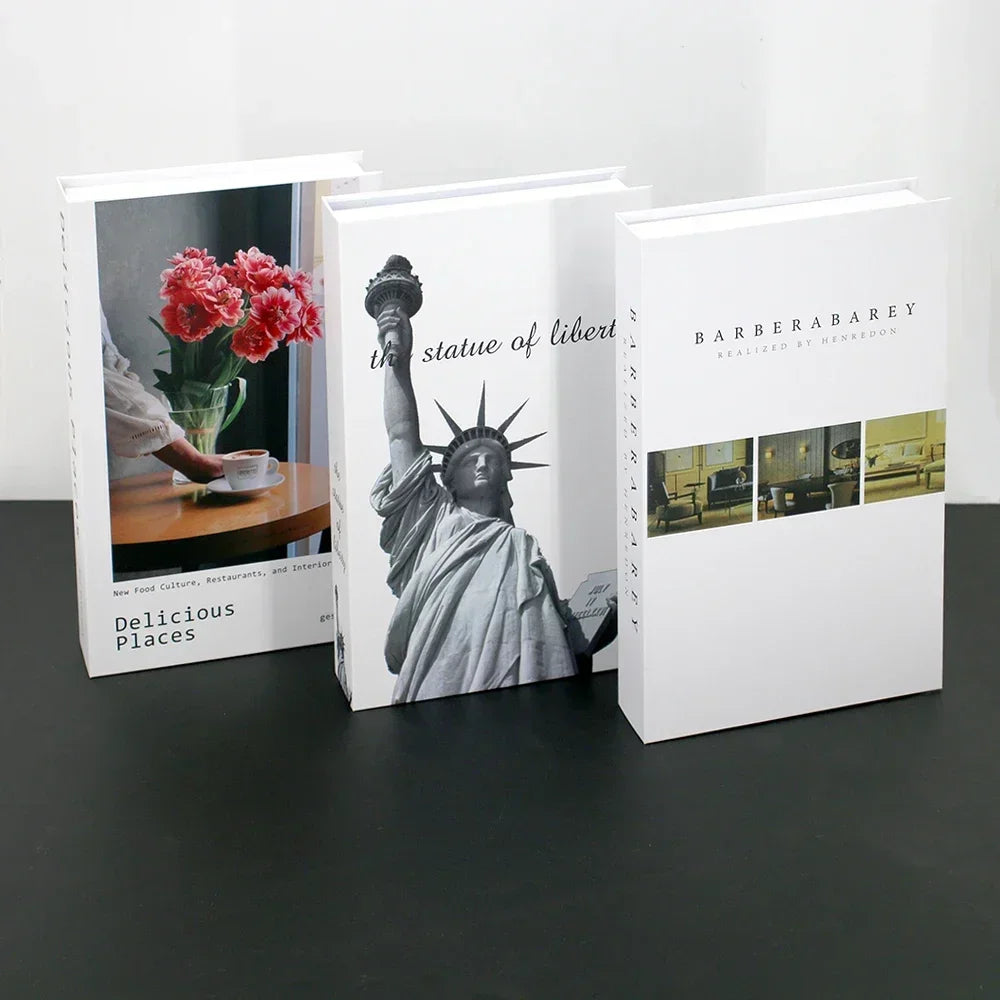 3 PCS Decor Designer Books - Living Room and Coffee Table