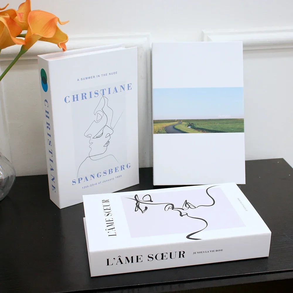 3 PCS Decor Designer Books - Living Room and Coffee Table