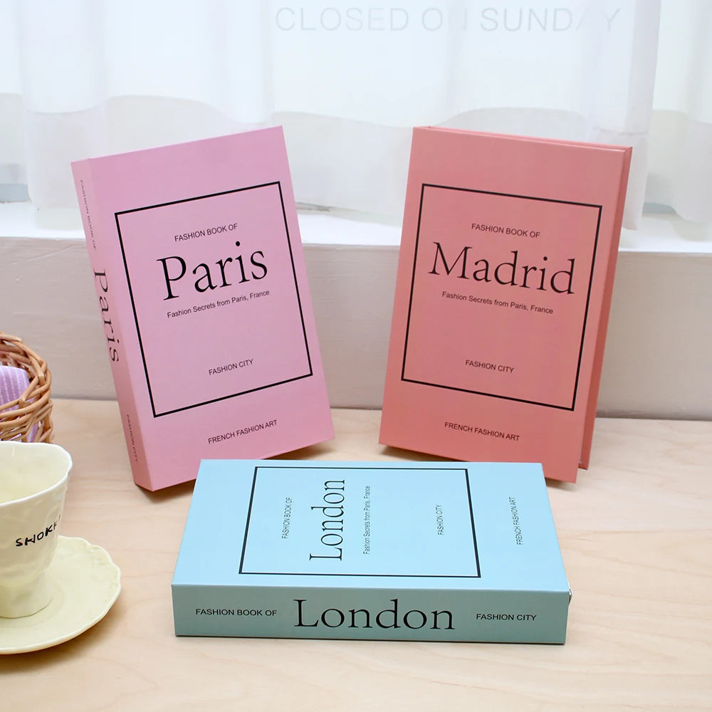 3 PCS Decor Designer Books - Living Room and Coffee Table