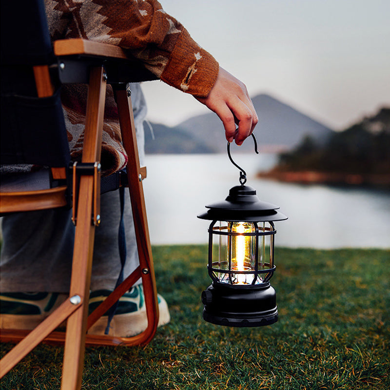 Rechargeable Vintage Camping LED lantern