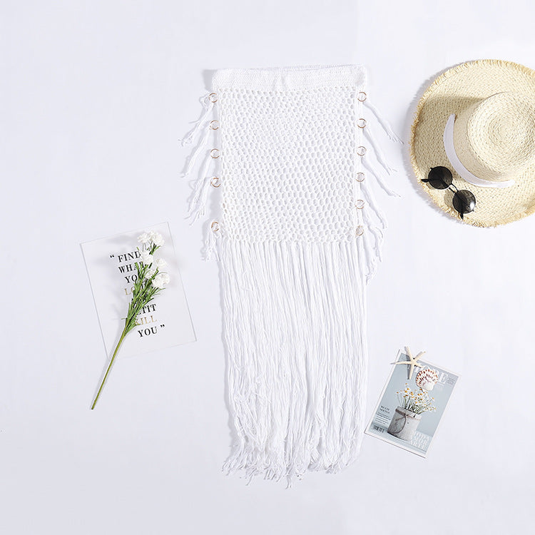 Woven Hip Skirt
