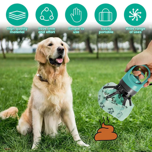 Ultimate Dog Poop Scooper – Clip-On, Clean Hands, No Hassle